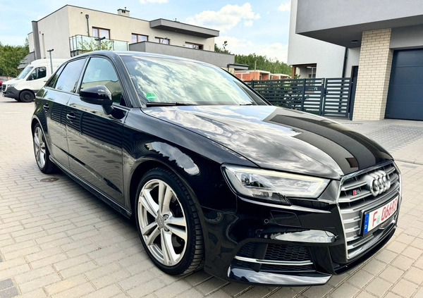 Audi S3 cena 126900 przebieg: 68000, rok produkcji 2018 z Częstochowa małe 172